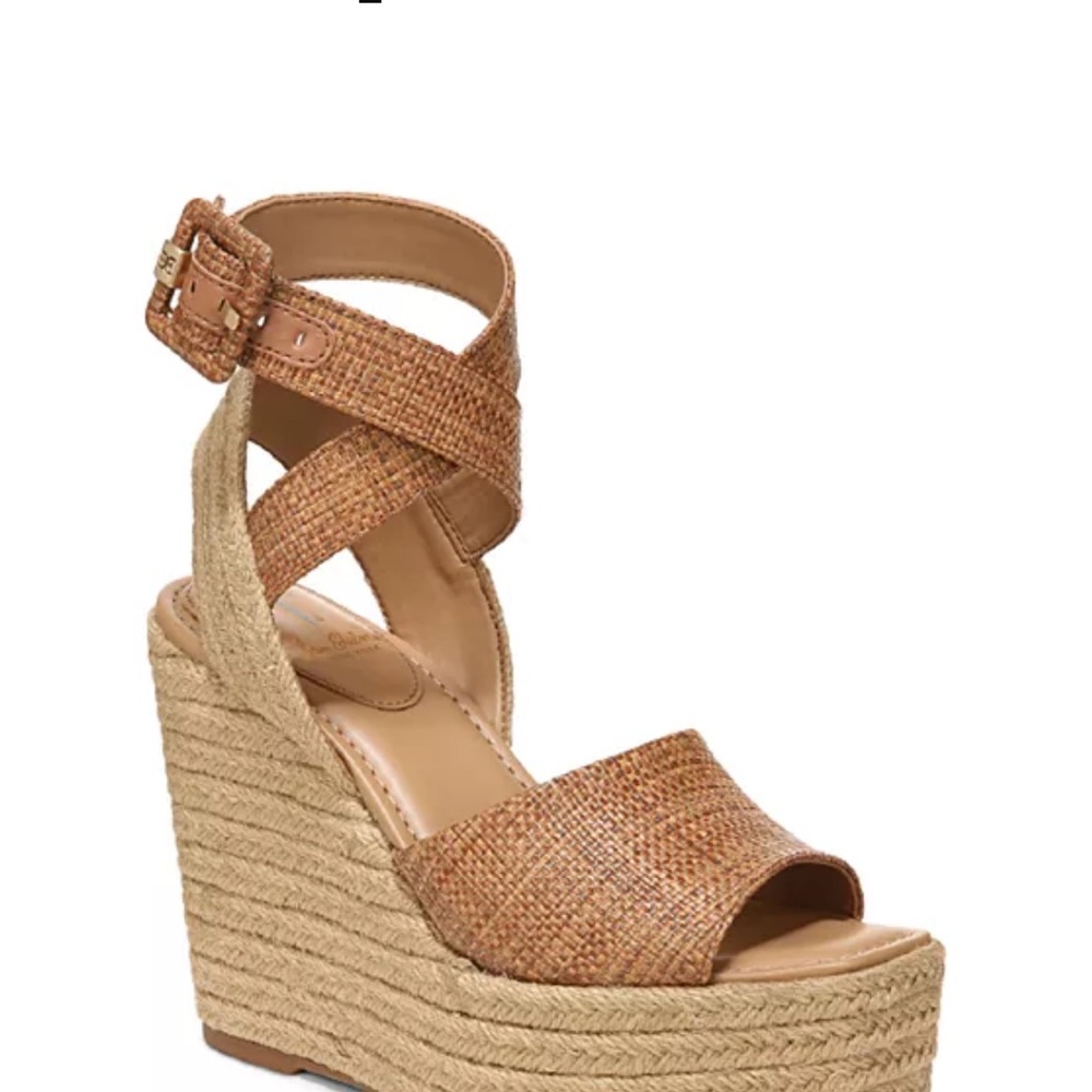 Women's Tan Wedge Sandals